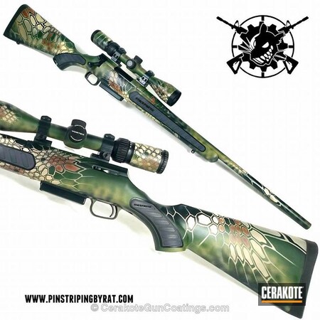 Powder Coating: HAZEL GREEN H-204,Hunting Rifle,Highland Green H-200,Highlander,Remington 700,MAGPUL® O.D. GREEN H-232,Patriot Brown H-226,Kryptek