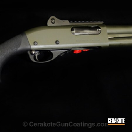 Powder Coating: Shotgun,Remington,O.D. Green H-236