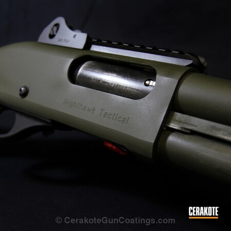 Powder Coating: Shotgun,Remington,O.D. Green H-236