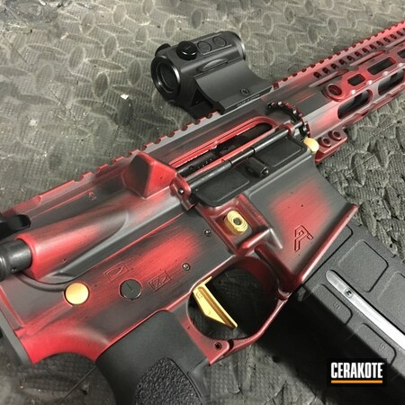 Powder Coating: Graphite Black H-146,Distressed,USMC Red H-167,Tactical Rifle,Gold H-122