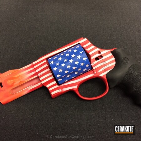 Powder Coating: FIREHOUSE RED H-216,Snow White H-136,Revolver,Ridgeway Blue H-220,American Flag,Handguns