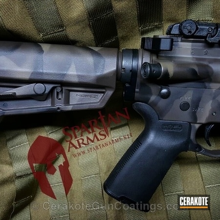 Powder Coating: Graphite Black H-146,Chocolate Brown H-258,Colt M4,Tactical Rifle,AR-15,MAGPUL® FLAT DARK EARTH H-267