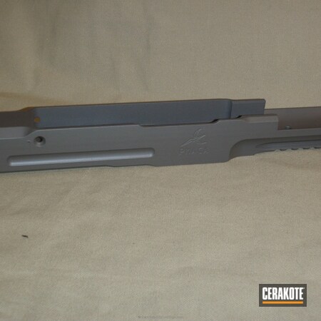 Powder Coating: Custom Mix,Steel Grey H-139,Tactical Rifle,Gun Parts,SIG™ DARK GREY H-210