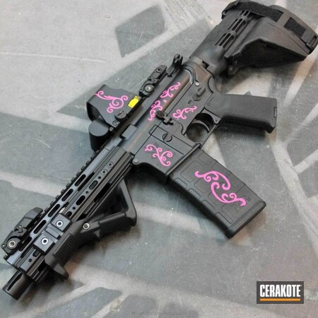 Powder Coating: Graphite Black H-146,Pink,Tactical Rifle,Prison Pink H-141,Ladies