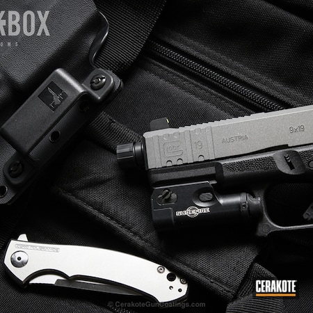 Powder Coating: Glock,Handguns,Pistol,Tungsten H-237
