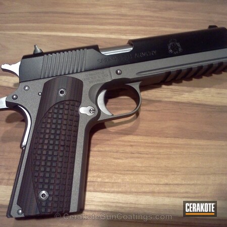 Powder Coating: Graphite Black H-146,1911,Handguns,Springfield Armory,Tungsten H-237
