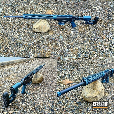 Powder Coating: Blue Titanium H-185,Sniper Grey H-234,Tactical Rifle,Ruger