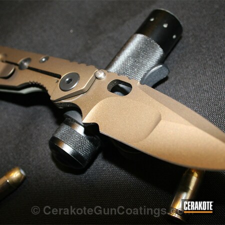 Powder Coating: Knives,Burnt Bronze H-148