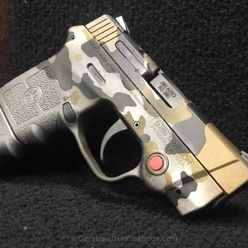 H-122 Gold with H-151 Satin Aluminum and H-234 Sniper Grey by WAYNE ...