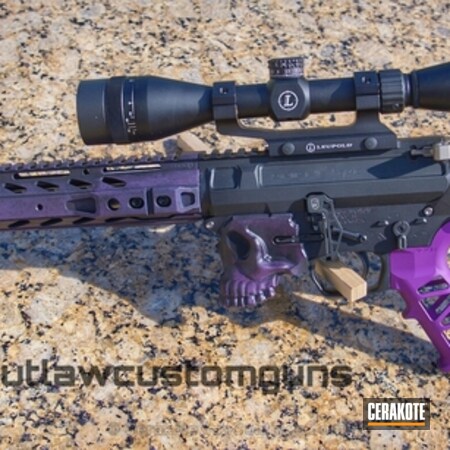 Powder Coating: Spike's Tactical,Graphite Black H-146,Bright Purple H-217,Leupold