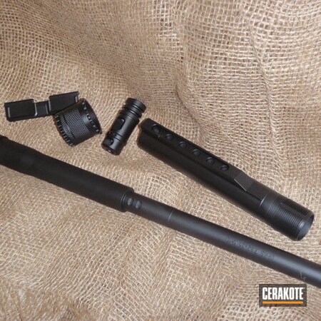 Powder Coating: Graphite Black H-146,Barrel,Gun Parts,AR-15