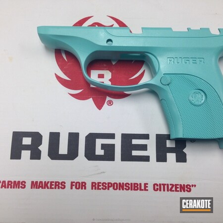 Powder Coating: Robin's Egg Blue H-175,Ruger,Gun Parts