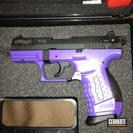 Powder Coating: Ladies,Handguns,Walther,Bright Purple H-217