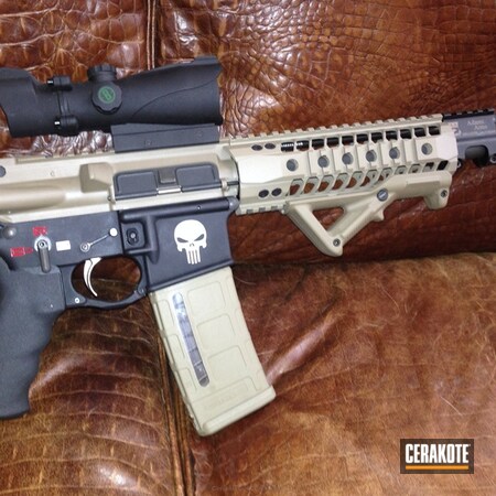 Powder Coating: Punisher,Adams Arms,Spike's Tactical,Tactical Rifle,Flat Dark Earth H-265