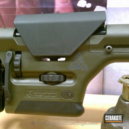 Powder Coating: MIL SPEC GREEN  H-264,Sniper Grey H-234,Sniper Grey,Gun Parts