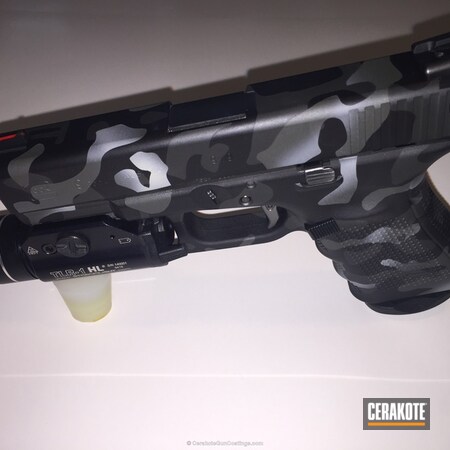 Powder Coating: Graphite Black H-146,Federal Standard Grey H-36357,Glock,SIG™ DARK GREY H-210,Handguns