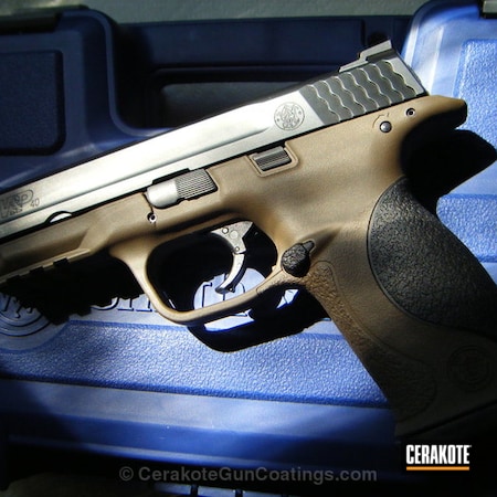 Powder Coating: Smith & Wesson,Handguns,Patriot Brown H-226
