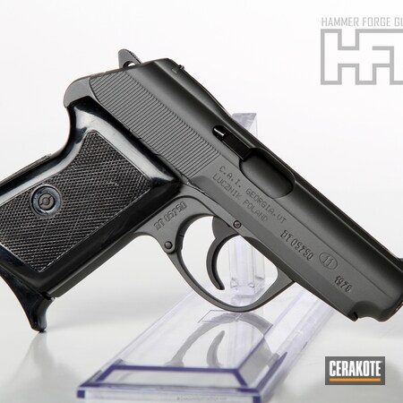 Powder Coating: Graphite Black H-146,Handguns,Pistol,Radom,P64,SIG™ DARK GREY H-210