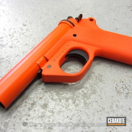 Powder Coating: Safety Orange H-243,Flare Gun