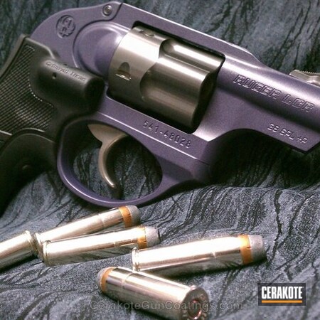 Powder Coating: Ladies,Revolver,Bright Purple H-217,Tungsten H-237,Ruger