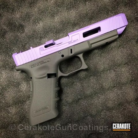 Powder Coating: Glock,Snow White H-136,Ladies,Handguns,Custom Mix,Bright Purple H-217,SIG™ DARK GREY H-210,Salient
