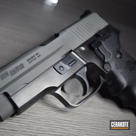 Powder Coating: Sig Sauer,Handguns,Pistol,Armor Black H-190,SIG™ DARK GREY H-210,P228,Sig Sauer P228