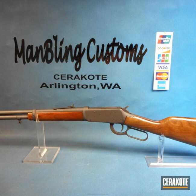 Cerakoted: Rifle,Winchester Model 94,Cobalt H-112