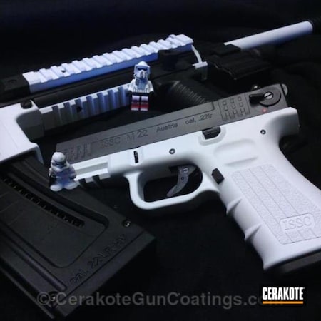 Powder Coating: Bright White H-140,Graphite Black H-146,Handguns,ISSC,Tactical Rifle