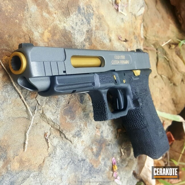 Cerakoted: Tungsten H-237,Pistol,Glock,Handguns