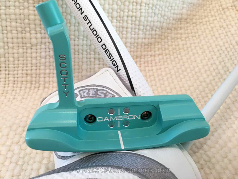 H-175 Robin's Egg Blue with H-136 Snow White by PAUL KEYS | Cerakote