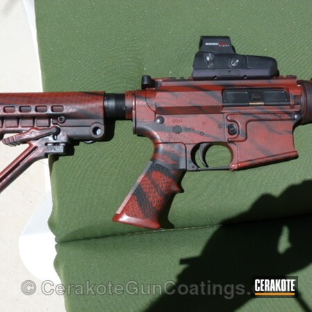 Powder Coating: Crimson H-221,Armor Black H-190,Tactical Rifle