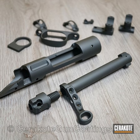 Powder Coating: Custom Mix,Graphite Black H-146,Bolt,Gun Parts,SIG™ DARK GREY H-210,Remington 700
