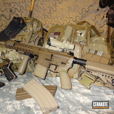 Powder Coating: Kimber,Graphite Black H-146,Handguns,Tactical Rifle,Military,Patriot Brown H-226,Coyote Tan H-235