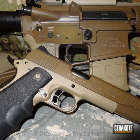 Powder Coating: Kimber,Graphite Black H-146,Handguns,Tactical Rifle,Military,Patriot Brown H-226,Coyote Tan H-235