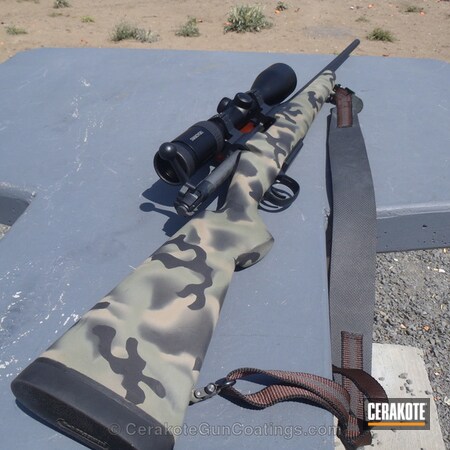 Powder Coating: Graphite Black H-146,Forest Green H-248,H-S Precision,Flat Dark Earth H-265,Bolt Action Rifle