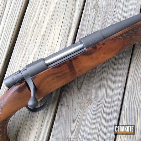 Powder Coating: Weatherby,Tungsten H-237,Bolt Action Rifle