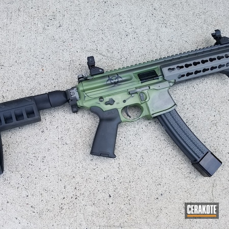 Powder Coating: Sig Sauer,Highland Green H-200,Two-Color Fade,Gold H-122,Custom Mix,Tungsten H-237,Sig,Custom,Wild Green H-207,Shimmer Gold H-153,Custom Paint,Battleworn,MPX