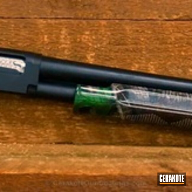 Cerakoted: Shotgun,Graphite Black H-146,Restoration,Pump-action Shotgun
