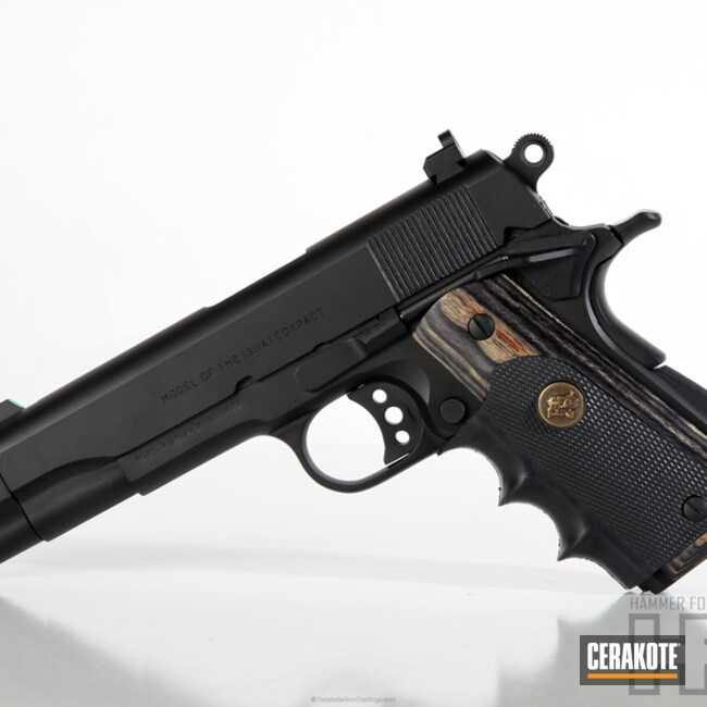 Cerakoted: Norinco 1911,Graphite Black H-146,Pistol,1911,Handguns