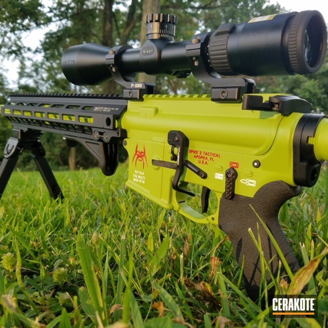 Cerakoted: Shotgun,Spike's Tactical,Zombie Green H-168,Tactical Rifle