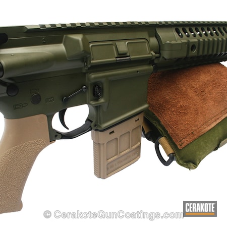Powder Coating: LWRC International,O.D. Green H-236,Tactical Rifle