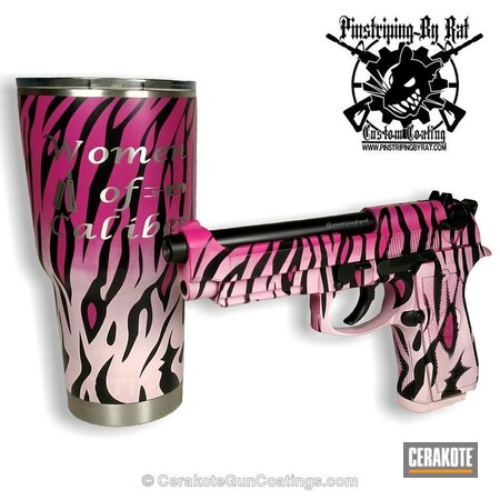 Powder Coating: Bright White H-140,Graphite Black H-146,Ladies,Tumbler,Handguns,SIG™ PINK H-224,Prison Pink H-141