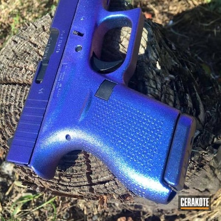 Powder Coating: Glock,Custom Purple Blend,Handguns,His and Hers,Pistol,Blue Titanium H-185,SOCOM BLUE  H-245,Tungsten H-237,Chameleon