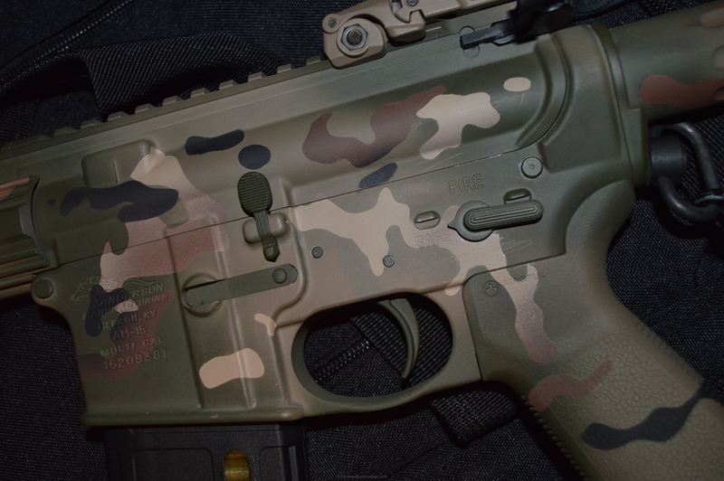 H-236 O.D. Green with H-190 Armor Black, H-212 Federal Brown and H-199 ...