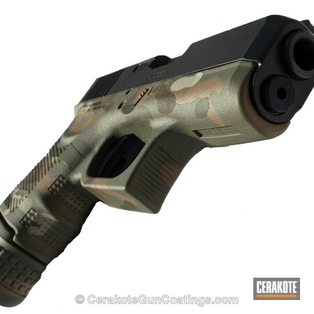 Powder Coating: Glock,Desert Sage H-247,Handguns,Forest Green H-248,Patriot Brown H-226