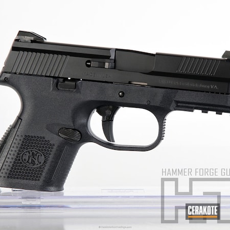 Powder Coating: 9mm,Graphite Black H-146,FNH,Handguns,Pistol,FNS-9,FNS
