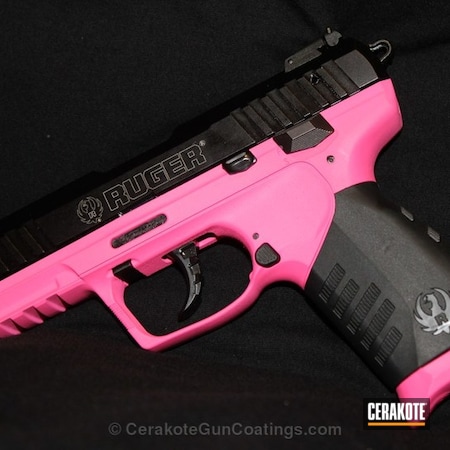 Powder Coating: Ladies,Handguns,Ruger,Prison Pink H-141