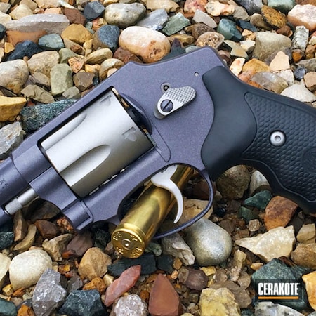 Powder Coating: Smith & Wesson,Handguns,Revolver,Smith & Wesson 642,S&W 642,Bright Purple H-217,38 Special,Tungsten H-237,SAVAGE® STAINLESS H-150,Custom Mix Purple