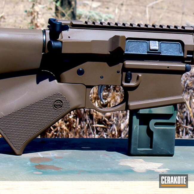 Cerakoted: Tactical Rifle,.223,GLOCK® FDE H-261,AR .223,AR-15