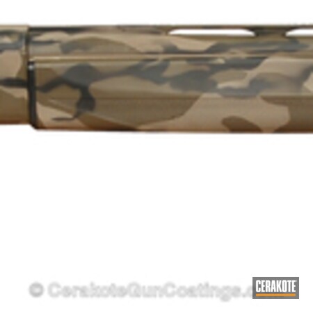 Powder Coating: Graphite Black H-146,Desert Sage H-247,Shotgun,Beretta,O.D. Green H-236